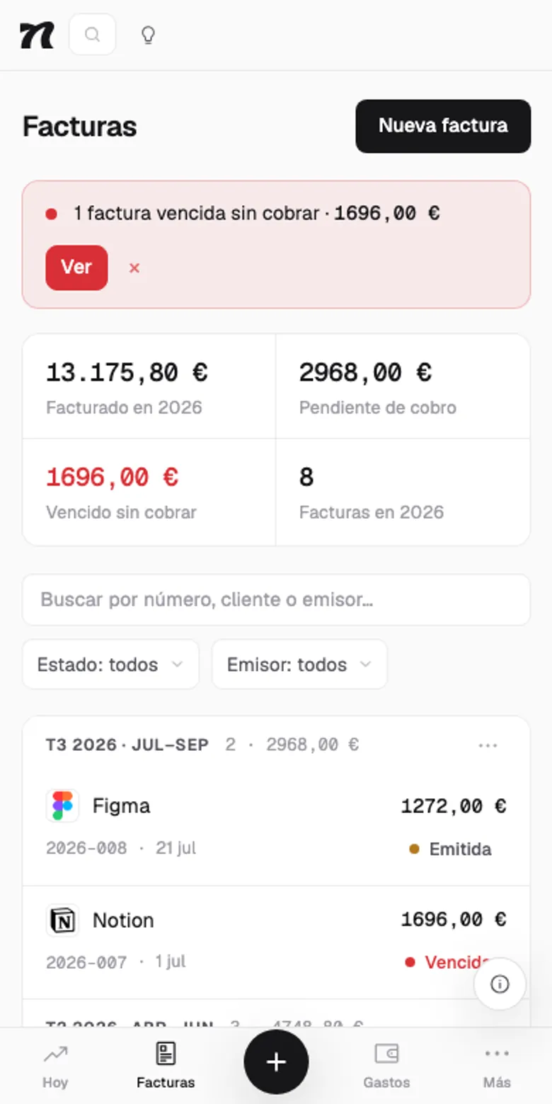 Lo que te deben, a la vista